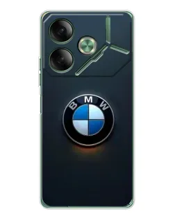 Чохол для TECNO Pova 7 з картинкою «Логотип BMW — мінімалізм»