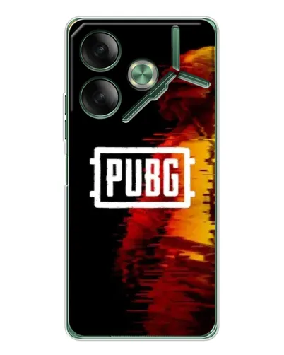 Чохол для TECNO Pova 7 з картинкою «Яскравий логотип PUBG» Чохол для TECNO Pova 7 з картинкою «Яскравий логотип PUBG»