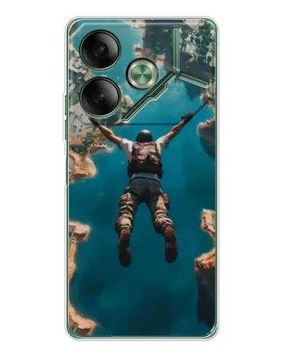 Чохол для TECNO Pova 7 з картинкою «PUBG — вільне падіння» Чохол для TECNO Pova 7 з картинкою «PUBG — вільне падіння»