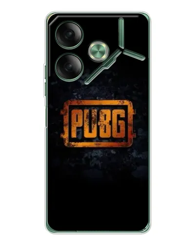 Чохол для TECNO Pova 7 з картинкою «PUBG — золотий логотип» Чохол для TECNO Pova 7 з картинкою «PUBG — золотий логотип»