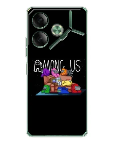 Чохол для TECNO Pova 7 з картинкою «Логотип Among Us» Чохол для TECNO Pova 7 з картинкою «Логотип Among Us»