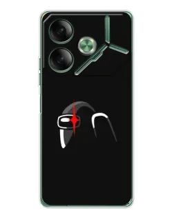 Чохол для TECNO Pova 7 з картинкою «Among Us шолом»