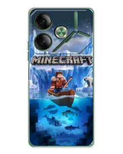Чохол для TECNO Pova 7 з картинкою «Minecraft льодянийсвіт» Чохол для TECNO Pova 7 з картинкою «Minecraft льодянийсвіт»