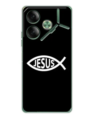 Чехол для TECNO Pova 7 с картинкой «Классический Jesus»