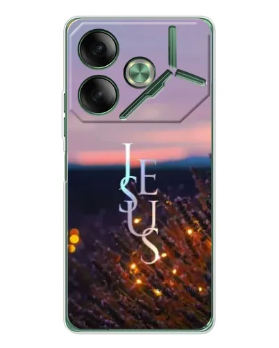 Чехол для TECNO Pova 7 с картинкой «Свет Божий ночью» Чехол для TECNO Pova 7 с картинкой «Свет Божий ночью»