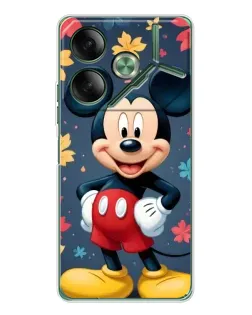Чехол для TECNO Pova 7 с картинкой «Осенний Mickey Mouse»