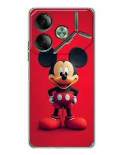 Чехол для TECNO Pova 7 с картинкой «Mickey в полный рост»