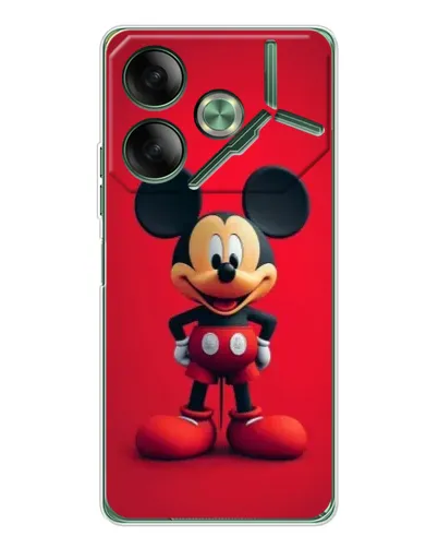 Чехол для TECNO Pova 7 с картинкой «Mickey в полный рост» Чехол для TECNO Pova 7 с картинкой «Mickey в полный рост»