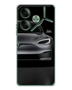 Чохол для TECNO Pova 7 з картинкою «Tesla Model S Look» Чохол для TECNO Pova 7 з картинкою «Tesla Model S Look»