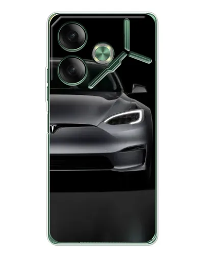 Чохол для TECNO Pova 7 з картинкою «Tesla Model S Look» Чохол для TECNO Pova 7 з картинкою «Tesla Model S Look»