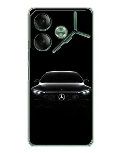 Чехол для TECNO Pova 7 с картинкой «Mercedes Vision — концепт»