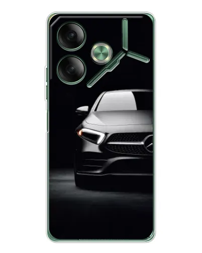Чехол для TECNO Pova 7 с картинкой «Свет фар Mercedes» Чехол для TECNO Pova 7 с картинкой «Свет фар Mercedes»
