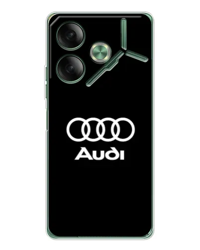 Чехол для TECNO Pova 7 с картинкой «Классическое лого Audi» Чехол для TECNO Pova 7 с картинкой «Классическое лого Audi»