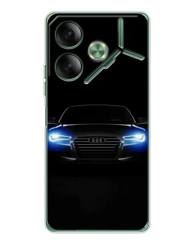 Чехол для TECNO Pova 7 с картинкой «Audi в неоне» Чехол для TECNO Pova 7 с картинкой «Audi в неоне»