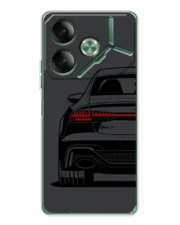 Чохол для TECNO Pova 7 з картинкою «Задня частина Audi — арт»