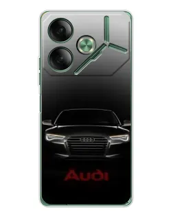 Чохол для TECNO Pova 7 з картинкою «Audi — градієнтний контур»
