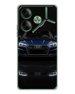 Чохол для TECNO Pova 7 з картинкою «Audi — нічне відображення»