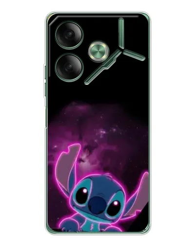 Чехол для TECNO Pova 7 с картинкой «Неоновый Stitch»