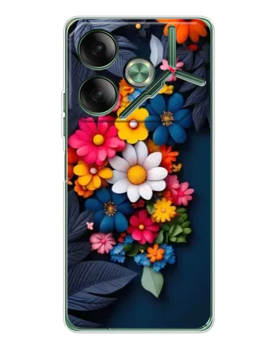 Чохол для TECNO Pova 7 з картинкою «Квіткова феєрія» Чохол для TECNO Pova 7 з картинкою «Квіткова феєрія»