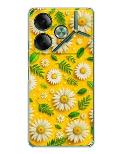 Чохол для TECNO Pova 7 з картинкою «Ромашкове сонце»