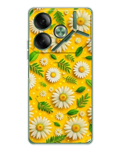 Чохол для TECNO Pova 7 з картинкою «Ромашкове сонце» Чохол для TECNO Pova 7 з картинкою «Ромашкове сонце»