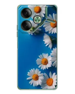 Чохол для TECNO Pova 7 з картинкою «Білосніжні маргаритки»