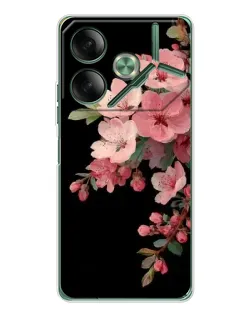 Чохол для TECNO Pova 7 з картинкою «Рожева гілка сакури»