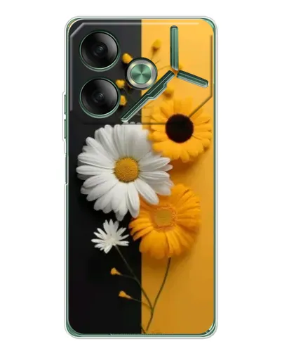 Чохол для TECNO Pova 7 з картинкою «Соняшник та ромашка» Чохол для TECNO Pova 7 з картинкою «Соняшник та ромашка»