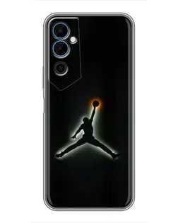 Чехол для TECNO POVA Neo 2 с картинкой «Jordan Gradient Logo»
