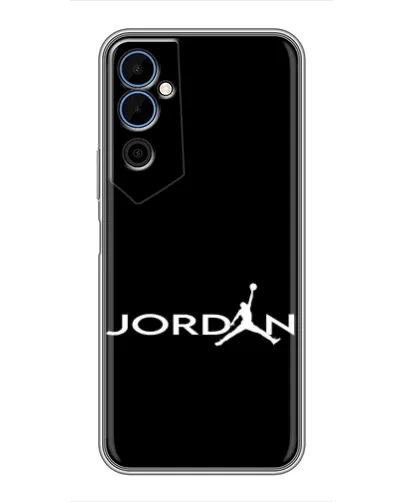Чохол для TECNO POVA Neo 2 з картинкою «Jordan White Logo»