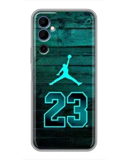 Чохол для TECNO POVA Neo 2 з картинкою «Jordan Cyan 23»