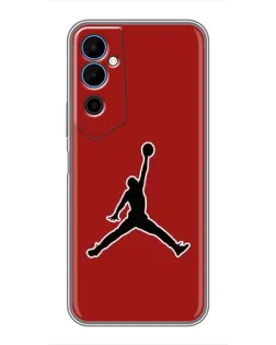 Чохол для TECNO POVA Neo 2 з картинкою «Jordan Red Back»
