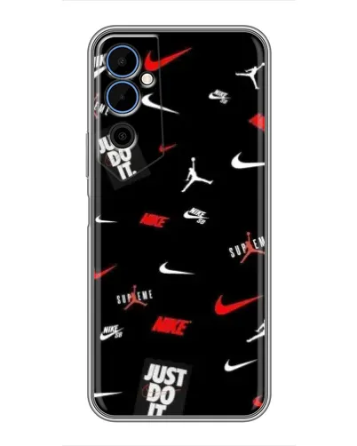 Чохол для TECNO POVA Neo 2 з картинкою «Nike Mix Pattern»