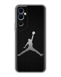 Чохол для TECNO POVA Neo 2 з картинкою «Jordan Dark Carbon»