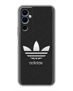 Чохол для TECNO POVA Neo 2 з картинкою «Adidas Карбонова текстура»
