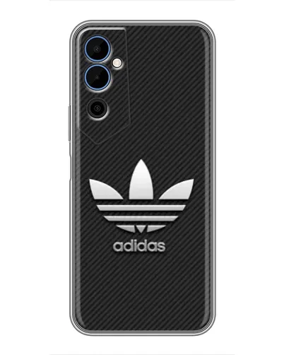 Чохол для TECNO POVA Neo 2 з картинкою «Adidas Карбонова текстура» Чохол для TECNO POVA Neo 2 з картинкою «Adidas Карбонова текстура»
