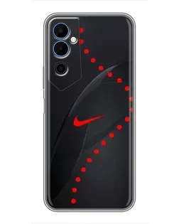 Чохол для TECNO POVA Neo 2 з картинкою «Абстрактний дизайн Nike»