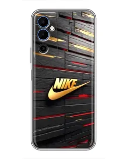 Чохол для TECNO POVA Neo 2 з картинкою «Золотий Nike на металі»