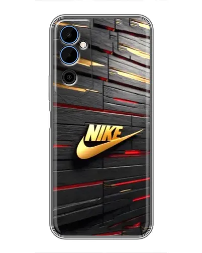 Чохол для TECNO POVA Neo 2 з картинкою «Золотий Nike на металі» Чохол для TECNO POVA Neo 2 з картинкою «Золотий Nike на металі»