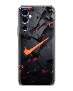 Чохол для TECNO POVA Neo 2 з картинкою «Nike — ефект розломів»