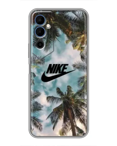 Чохол для TECNO POVA Neo 2 з картинкою «Тропічний принт Nike» Чохол для TECNO POVA Neo 2 з картинкою «Тропічний принт Nike»