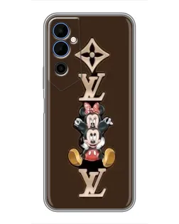 Чохол для TECNO POVA Neo 2 з картинкою «LV та Міккі Маус»