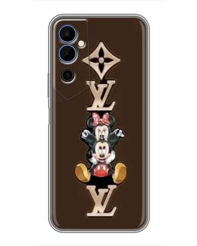 Чохол для TECNO POVA Neo 2 з картинкою «LV та Міккі Маус»