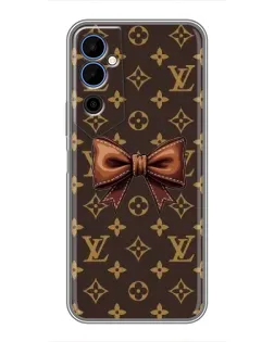 Чохол для TECNO POVA Neo 2 з картинкою «LV з бантом»
