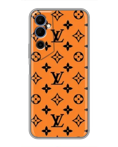 Чохол для TECNO POVA Neo 2 з картинкою «Помаранчевий стиль LV»