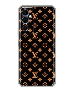 Чохол для TECNO POVA Neo 2 з картинкою «Золота монограма LV»