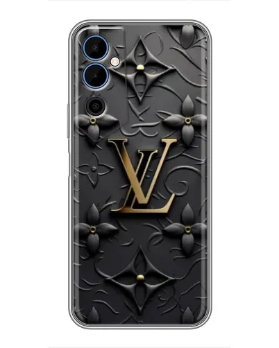 Чохол для TECNO POVA Neo 2 з картинкою «Шкіряна текстура LV»