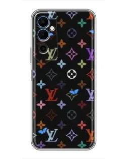 Чохол для TECNO POVA Neo 2 з картинкою «Кольорова монограма LV»