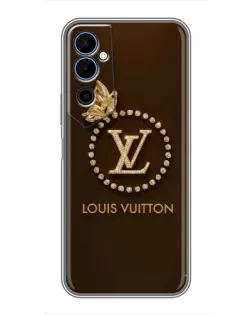 Чохол для TECNO POVA Neo 2 з картинкою «LV — золота печатка»