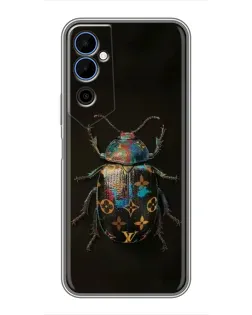 Чохол для TECNO POVA Neo 2 з картинкою «LV — мармуровий принт»